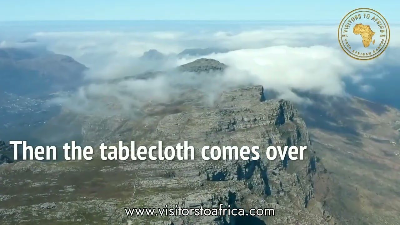 Table Mountain, and the tablecloth